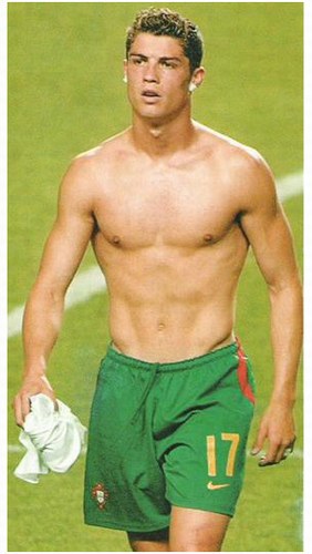 voila cristiano ronaldo que j'aime bien